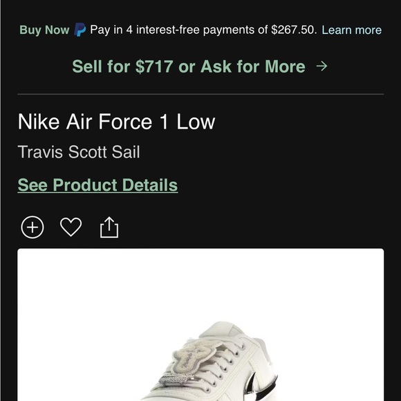 Travis Scott X Nike Air Force Low 1 main image 8